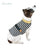 Houndstooth and Mustard Lightweight Dog Coat - Size XS